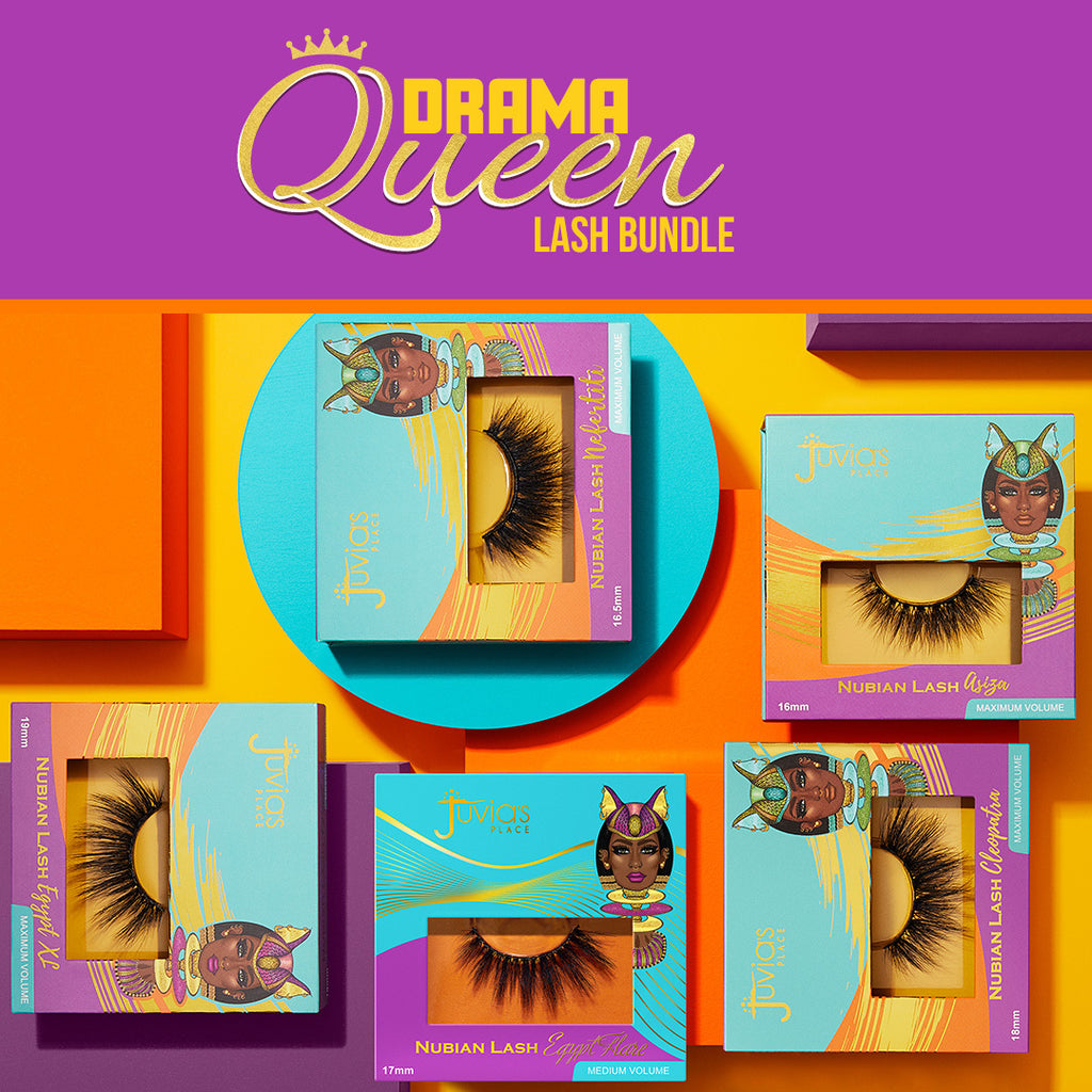 Nubian Lash Bundle- Drama Queen – Juvia’s Place